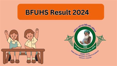 BFUHS Result 2024 OUT at bfuhs.ac.in; Direct Link to Download .